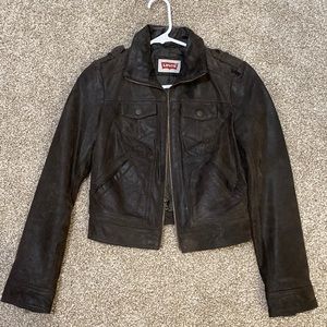 Levi’s leather biker jacket